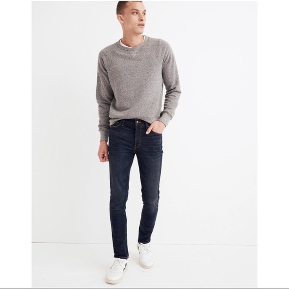 MADEWELL Athletic Slim JEANS BAXLEY NWTS 34 X 34